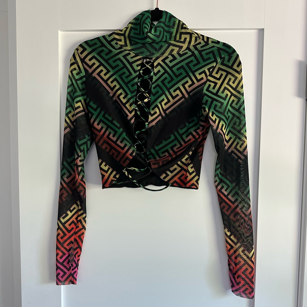 AFRM Green and Red top